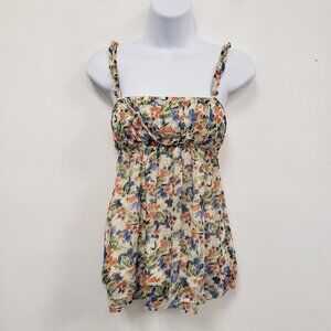 Hollister Floral Tank Top - Multicolor